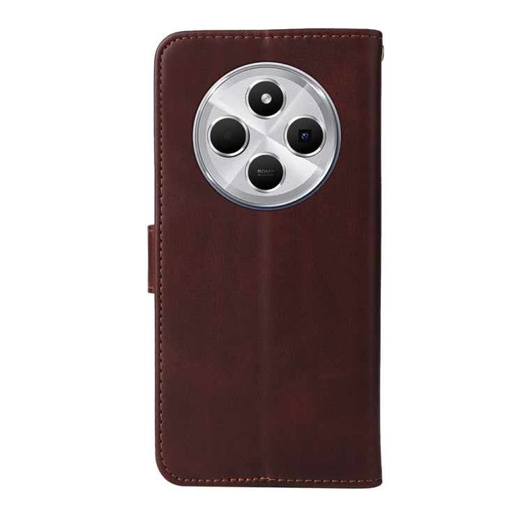For Redmi 14C 4G Classic Calf Texture Flip Leather Phone Case