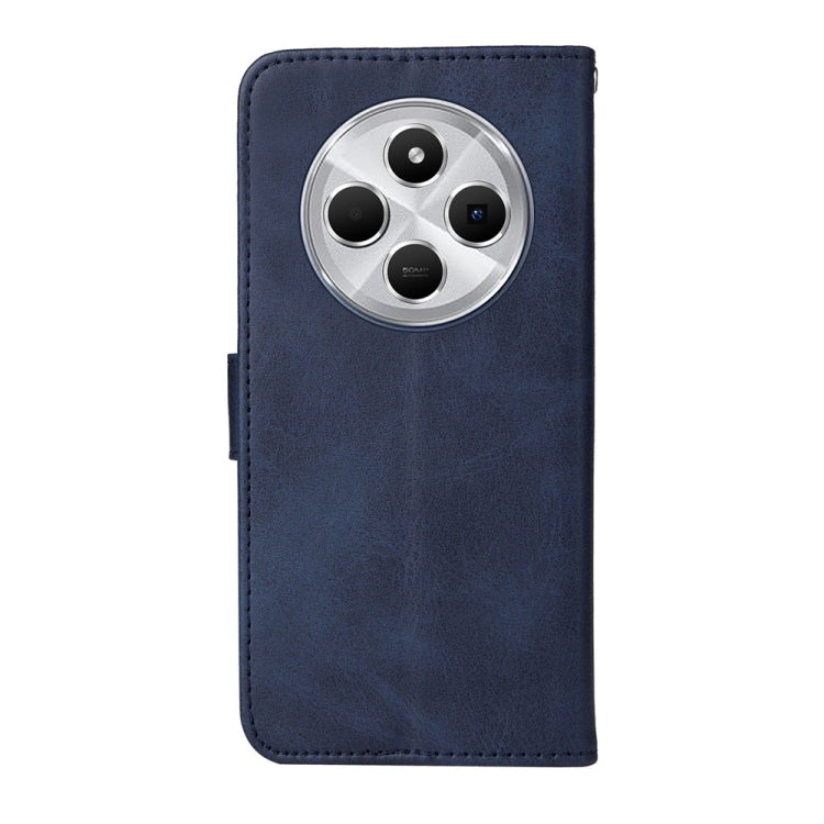 For Redmi 14C 4G Classic Calf Texture Flip Leather Phone Case