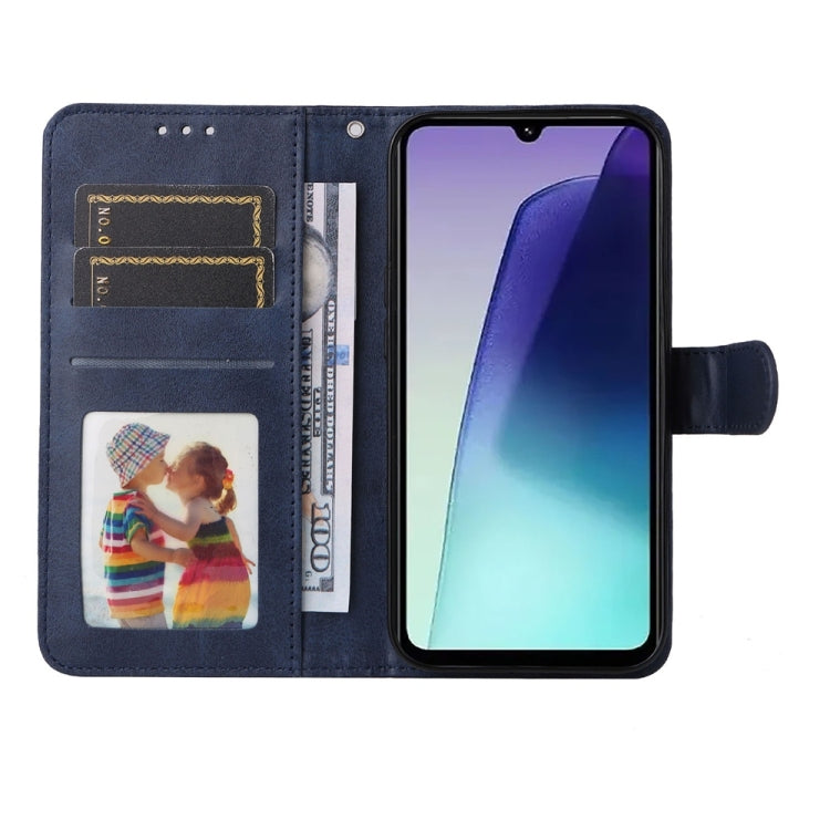 For Redmi 14C 4G Classic Calf Texture Flip Leather Phone Case