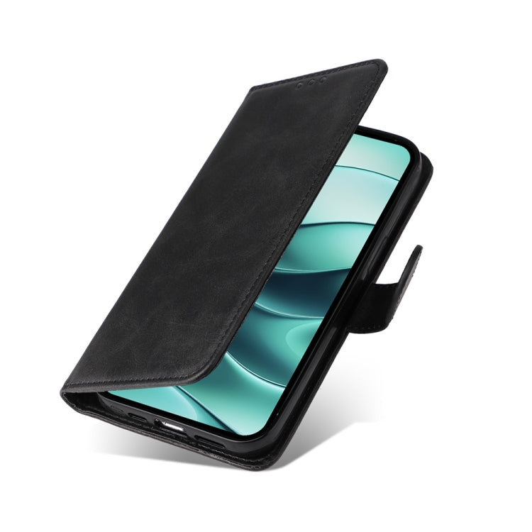 For Redmi Note 14 5G Classic Calf Texture Flip Leather Phone Case
