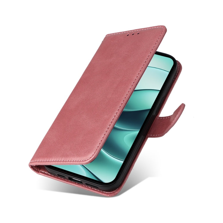 For Redmi Note 14 5G Classic Calf Texture Flip Leather Phone Case