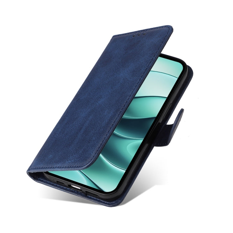 For Redmi Note 14 5G Classic Calf Texture Flip Leather Phone Case