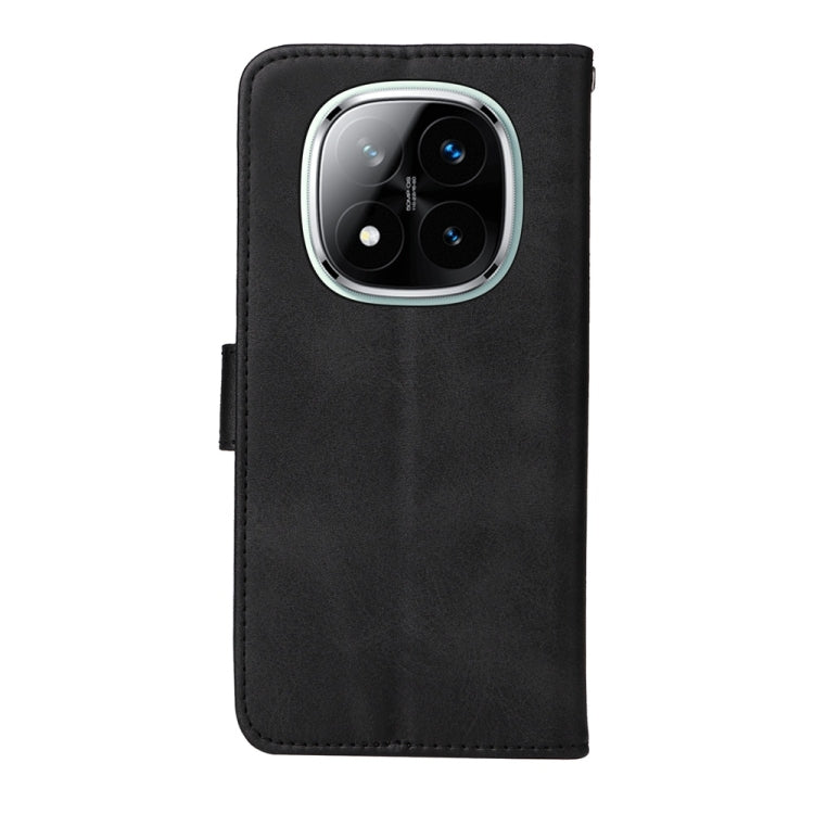 For Redmi Note 14 Pro 5G / Note 14 Pro+ 5G Classic Calf Texture Flip Leather Phone Case