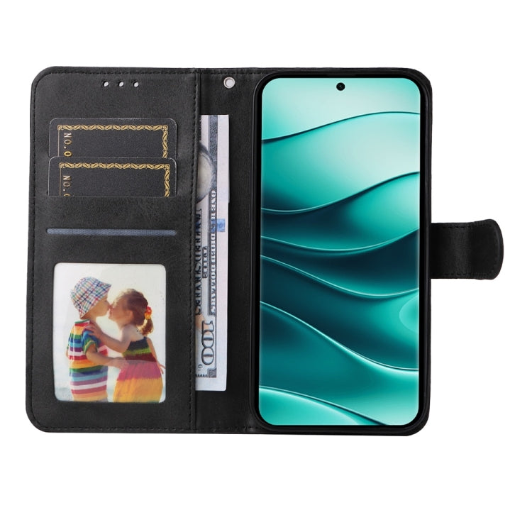 For Redmi Note 14 Pro 5G / Note 14 Pro+ 5G Classic Calf Texture Flip Leather Phone Case