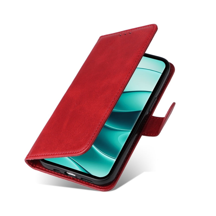For Redmi Note 14 Pro 5G / Note 14 Pro+ 5G Classic Calf Texture Flip Leather Phone Case