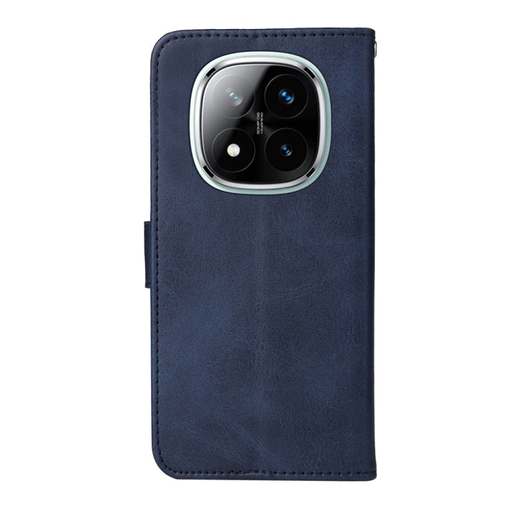 For Redmi Note 14 Pro 5G / Note 14 Pro+ 5G Classic Calf Texture Flip Leather Phone Case