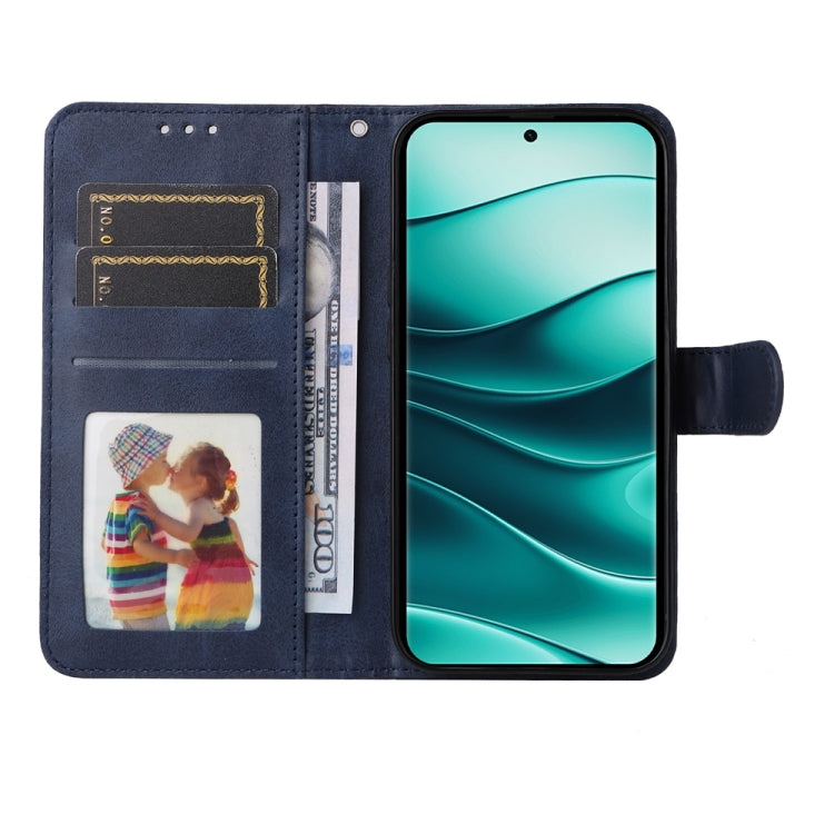 For Redmi Note 14 Pro 5G / Note 14 Pro+ 5G Classic Calf Texture Flip Leather Phone Case
