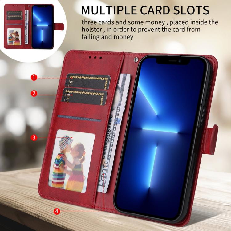 For Redmi Turbo 4 / Xiaomi Poco X7 Pro Classic Calf Texture Flip Leather Phone Case