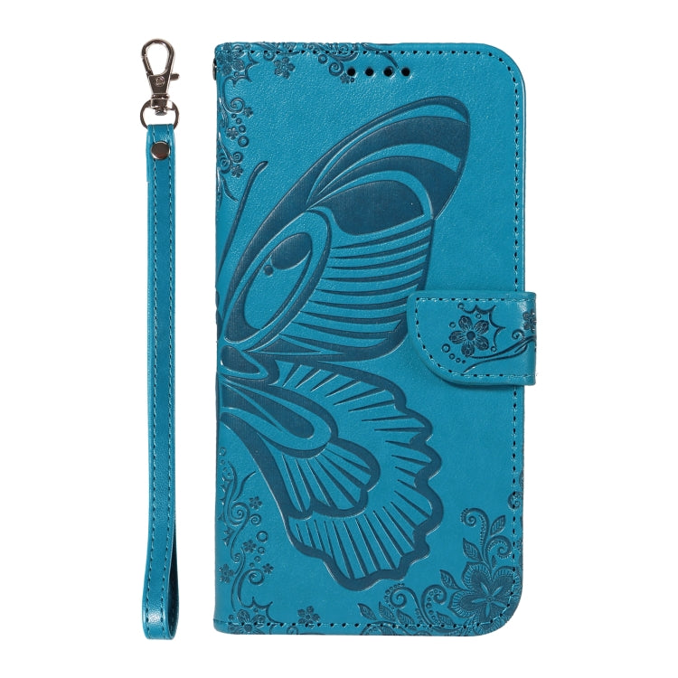 For Galaxy S25 Ultra 5G Swallowtail Butterfly Embossed Leather Phone Case