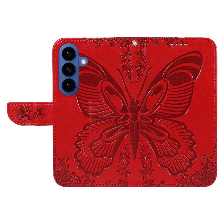For Galaxy S26 5G Swallowtail Butterfly Embossed Leather Phone Case