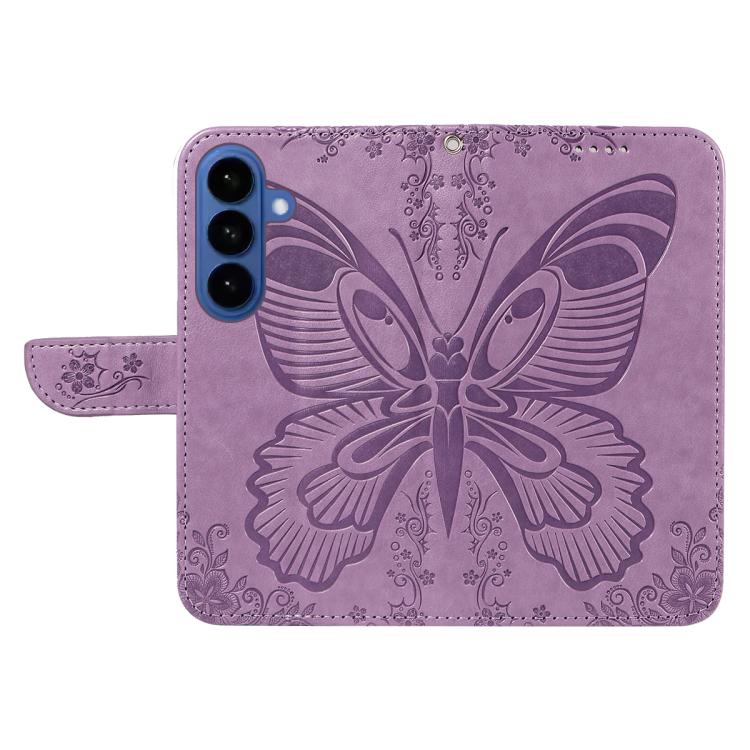 For Galaxy S26 5G Swallowtail Butterfly Embossed Leather Phone Case