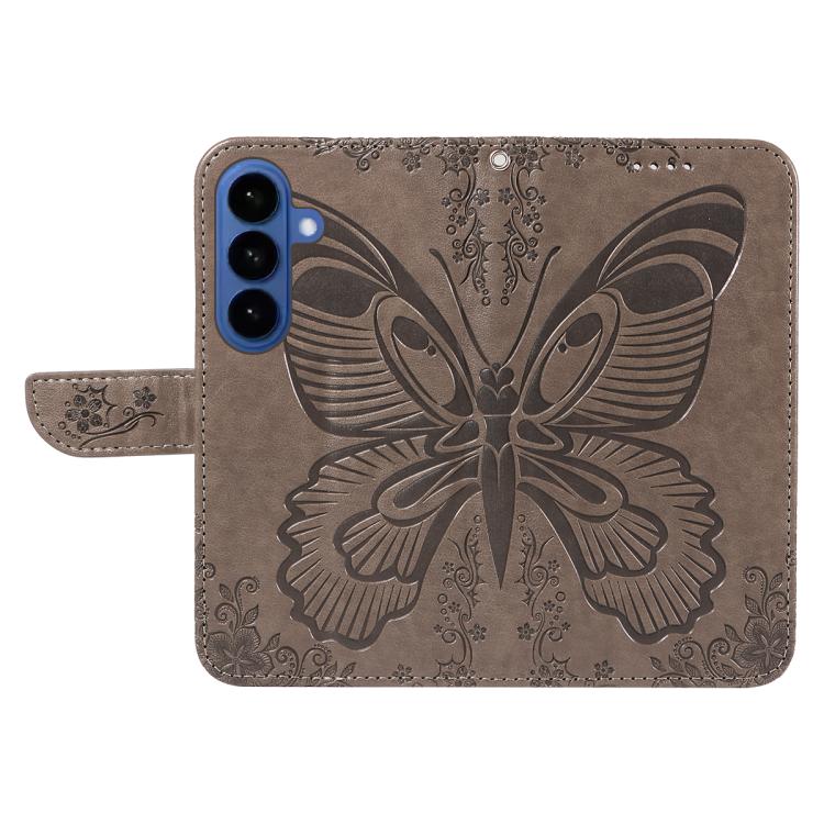 For Galaxy S26 5G Swallowtail Butterfly Embossed Leather Phone Case