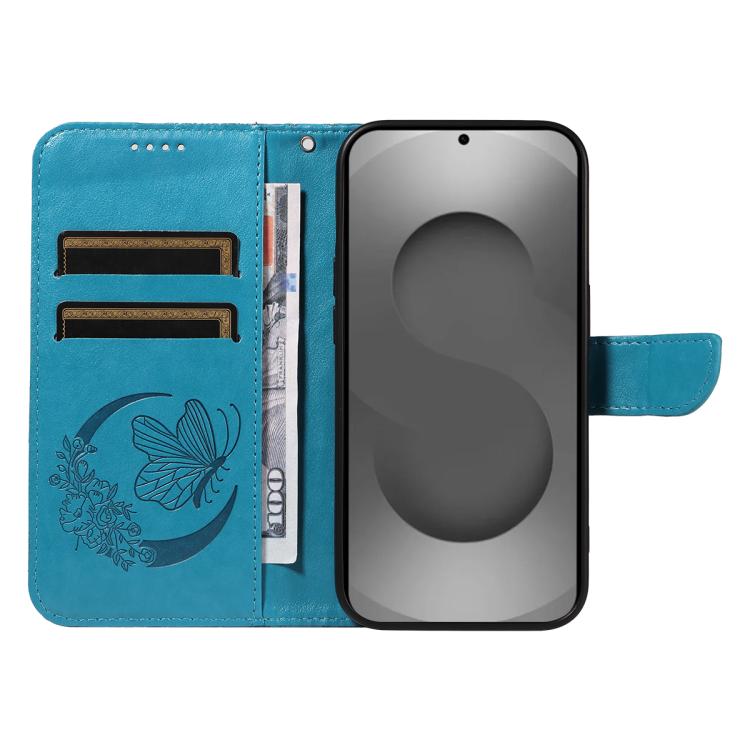 For Galaxy S26 Ultra 5G Swallowtail Butterfly Embossed Leather Phone Case