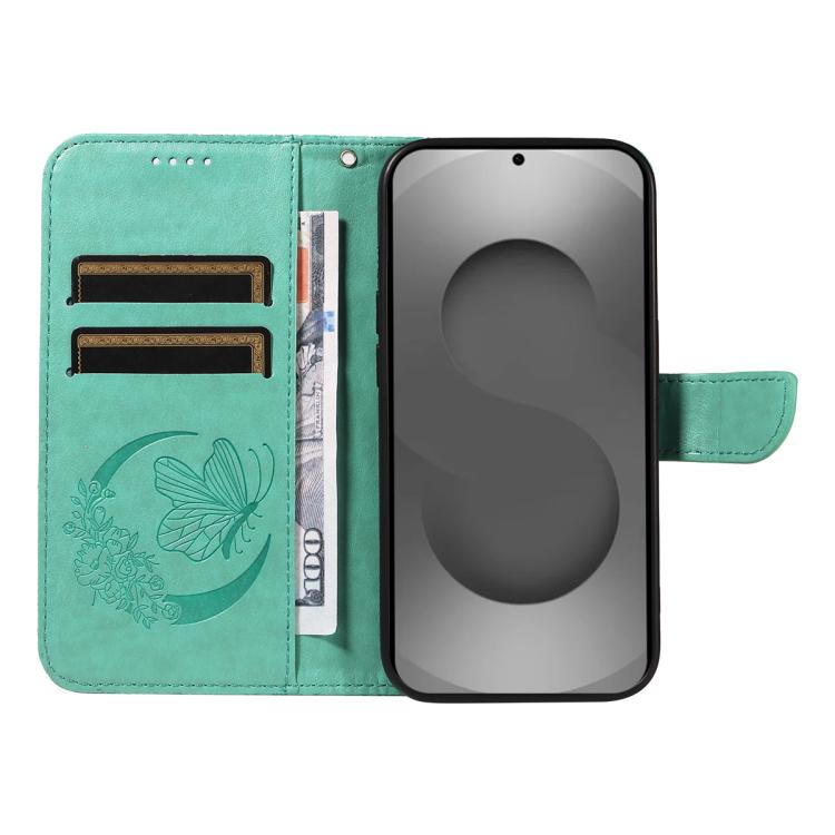 For Galaxy S26 Ultra 5G Swallowtail Butterfly Embossed Leather Phone Case