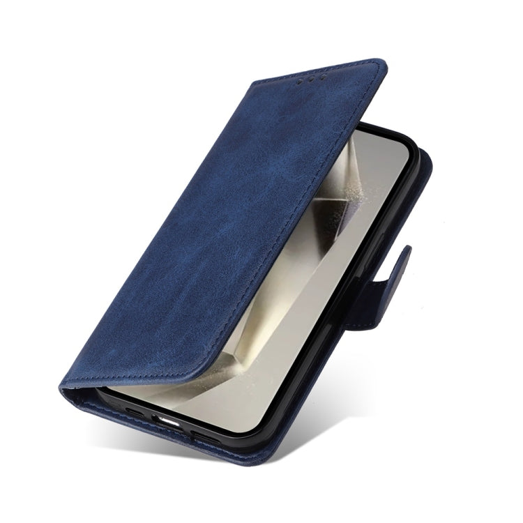 For Samsung Galaxy S25 Ultra 5G Classic Calf Texture Flip Leather Phone Case