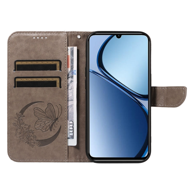For Realme C63 / C61 Global Swallowtail Butterfly Embossed Leather Phone Case