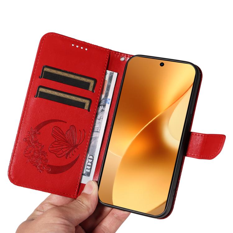 For Realme 15 5G Swallowtail Butterfly Embossed Leather Phone Case