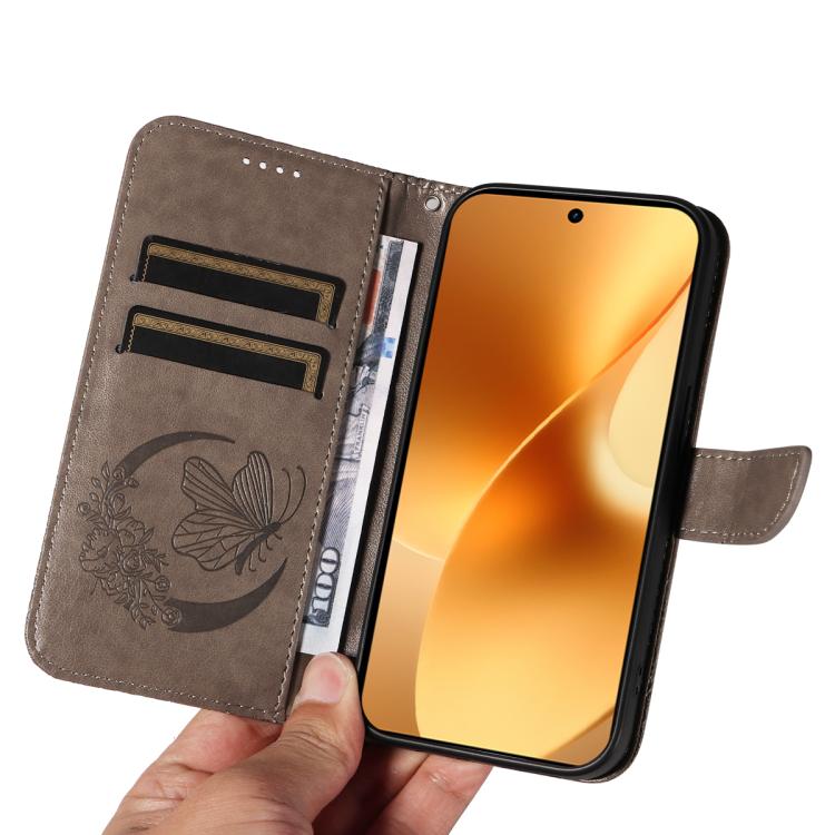 For Realme 15 5G Swallowtail Butterfly Embossed Leather Phone Case