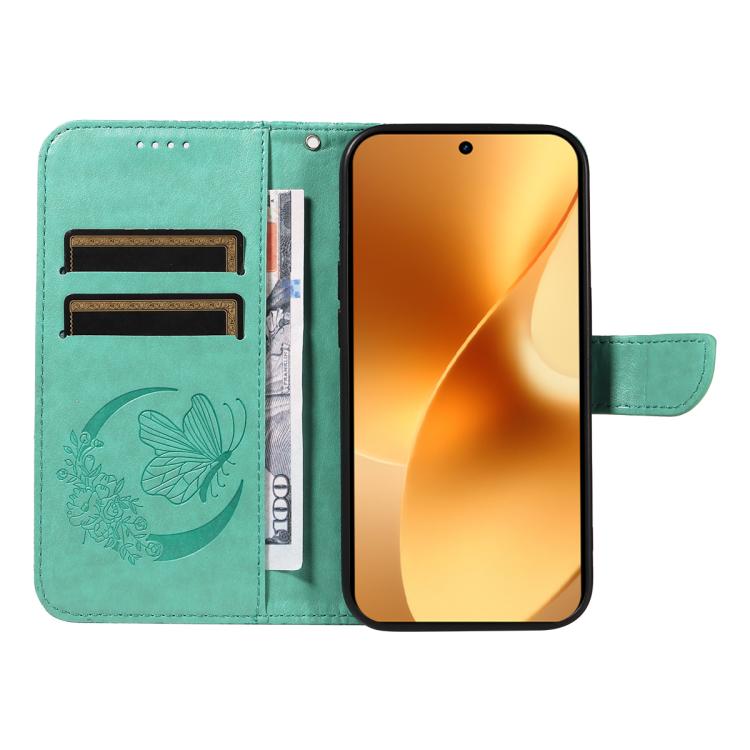 For Realme 15 5G Swallowtail Butterfly Embossed Leather Phone Case