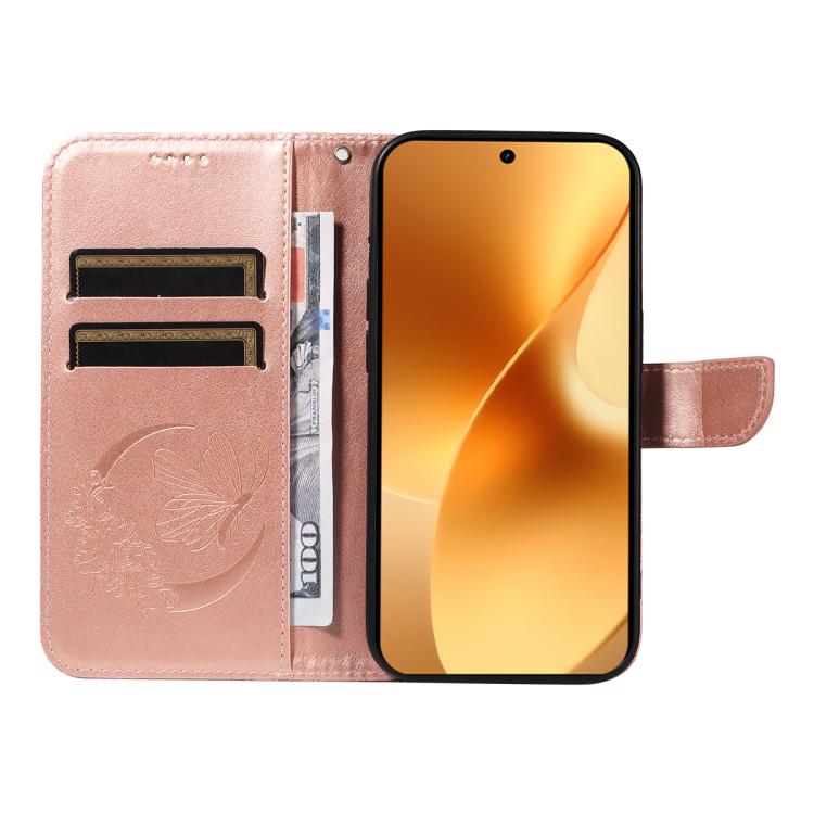 For Realme 15 5G Swallowtail Butterfly Embossed Leather Phone Case
