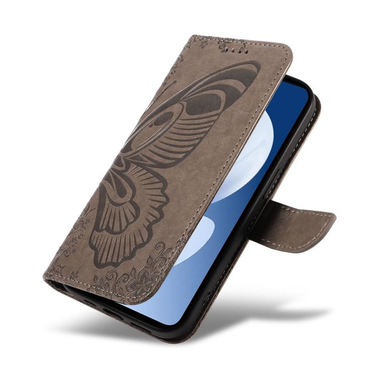 For Realme C71 4G India Swallowtail Butterfly Embossed Leather Phone Case