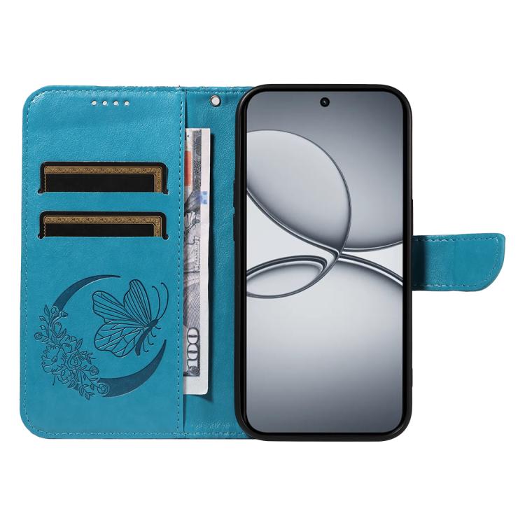 For Realme 15T 5G Swallowtail Butterfly Embossed Leather Phone Case