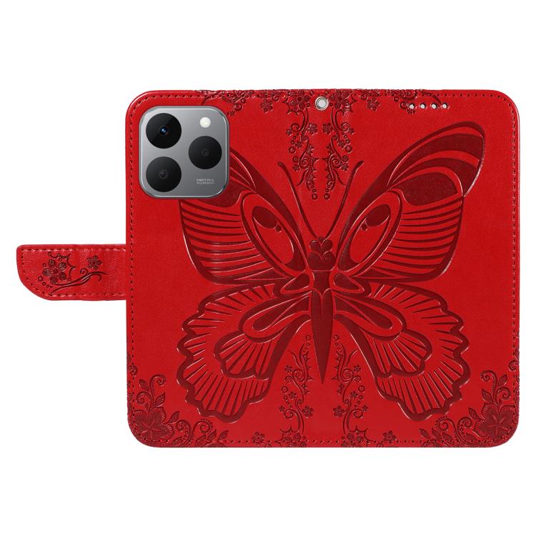 For Realme 15T 5G Swallowtail Butterfly Embossed Leather Phone Case