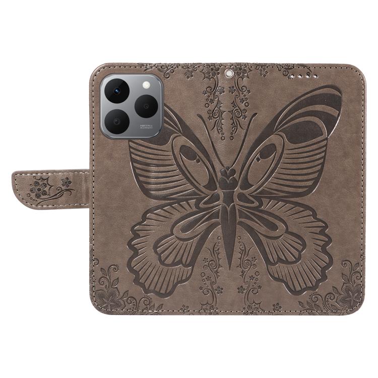 For Realme 15T 5G Swallowtail Butterfly Embossed Leather Phone Case
