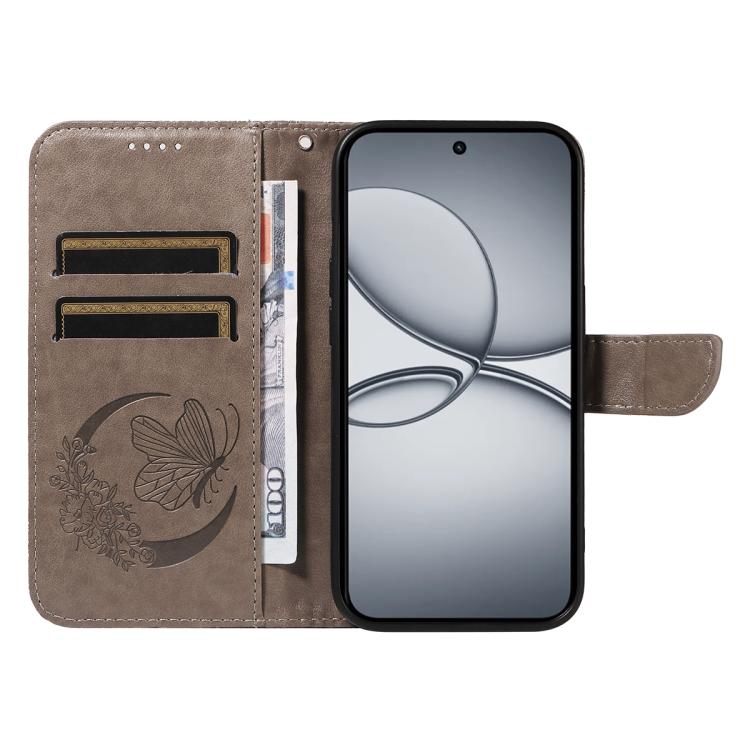 For Realme 15T 5G Swallowtail Butterfly Embossed Leather Phone Case