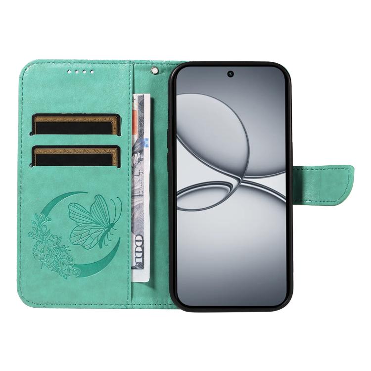 For Realme 15T 5G Swallowtail Butterfly Embossed Leather Phone Case