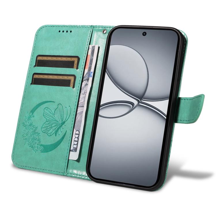 For Realme 15T 5G Swallowtail Butterfly Embossed Leather Phone Case