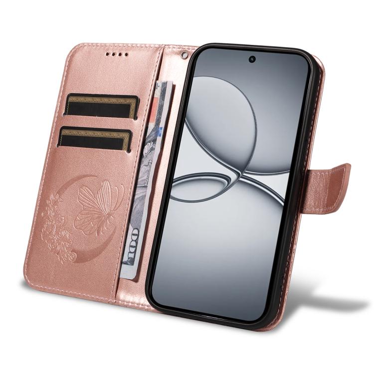 For Realme 15T 5G Swallowtail Butterfly Embossed Leather Phone Case