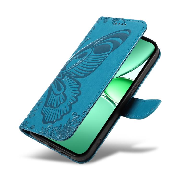 For Realme C85 5G/15X 5G India Swallowtail Butterfly Embossed Leather Phone Case