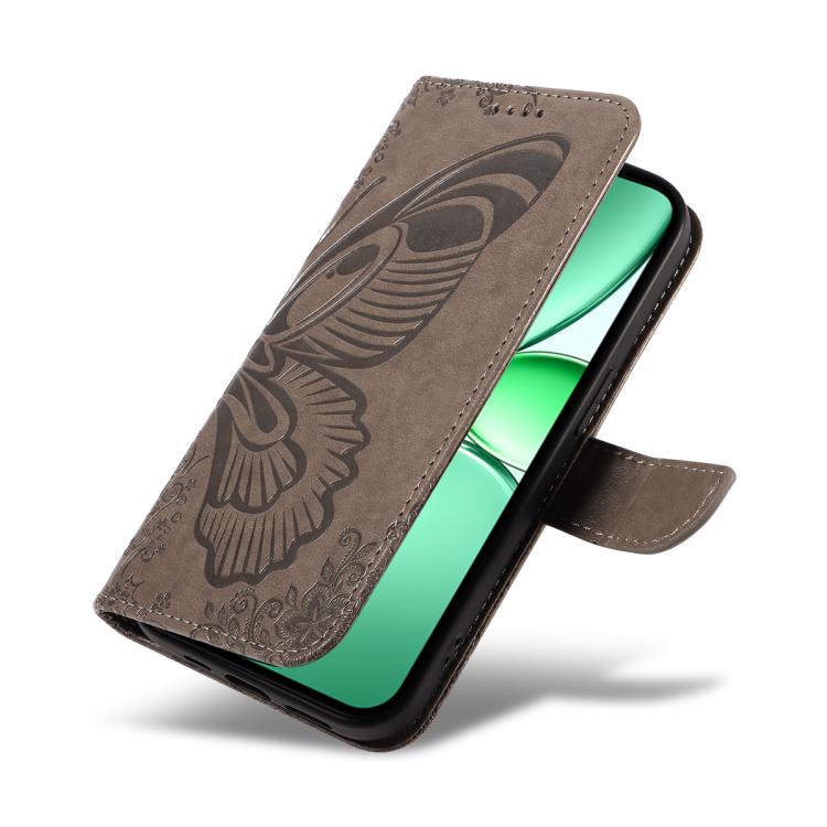 For Realme C85 5G/15X 5G India Swallowtail Butterfly Embossed Leather Phone Case