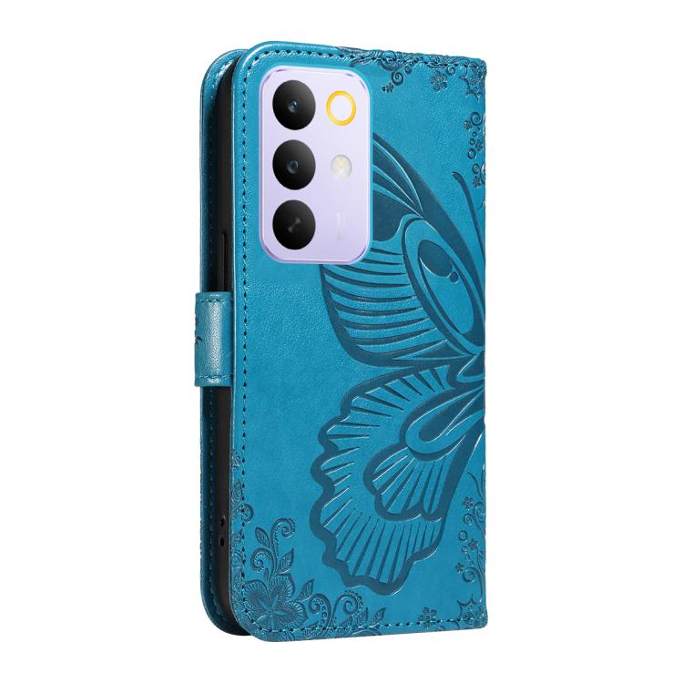 For Realme C85 Pro 4G Swallowtail Butterfly Embossed Leather Phone Case