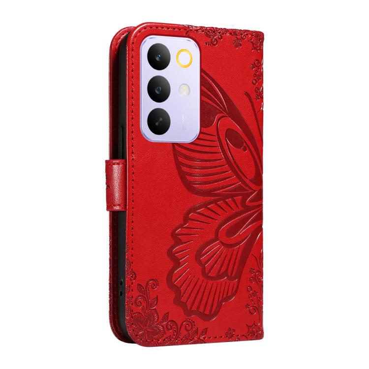 For Realme C85 Pro 4G Swallowtail Butterfly Embossed Leather Phone Case