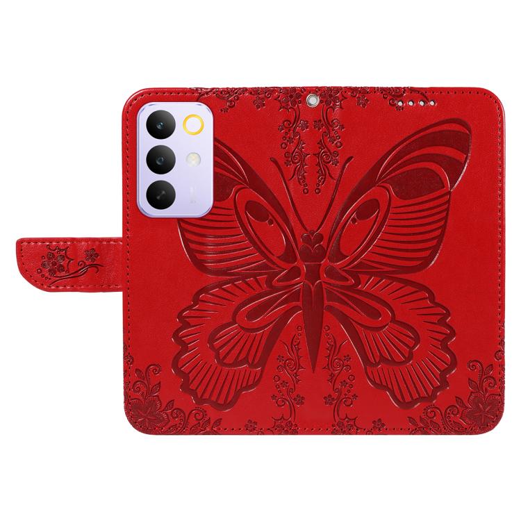 For Realme C85 Pro 4G Swallowtail Butterfly Embossed Leather Phone Case