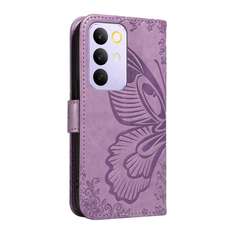 For Realme C85 Pro 4G Swallowtail Butterfly Embossed Leather Phone Case