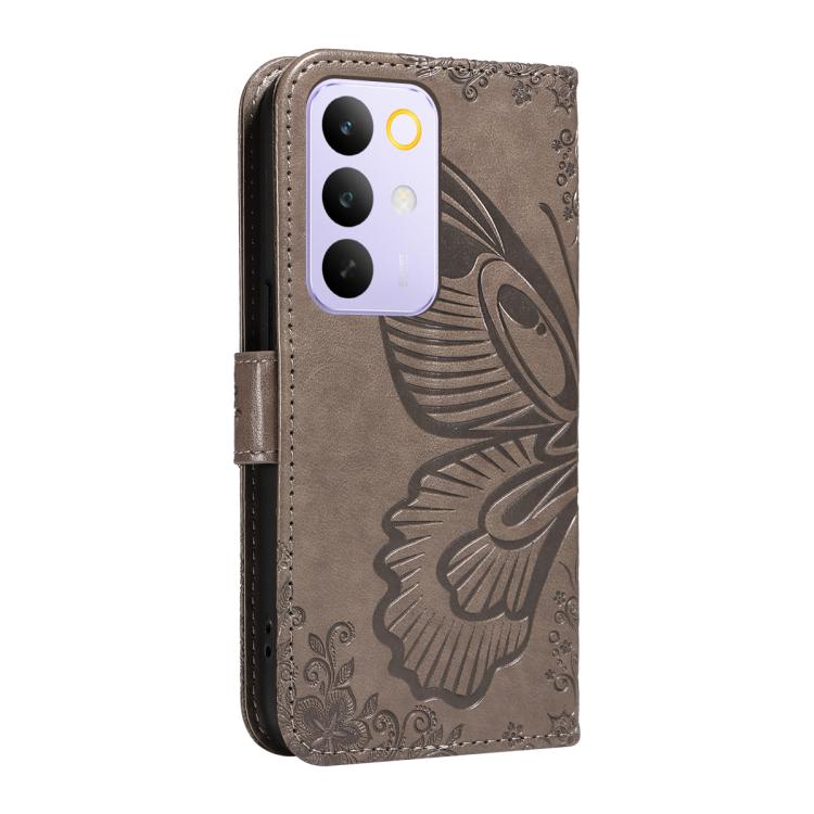 For Realme C85 Pro 4G Swallowtail Butterfly Embossed Leather Phone Case