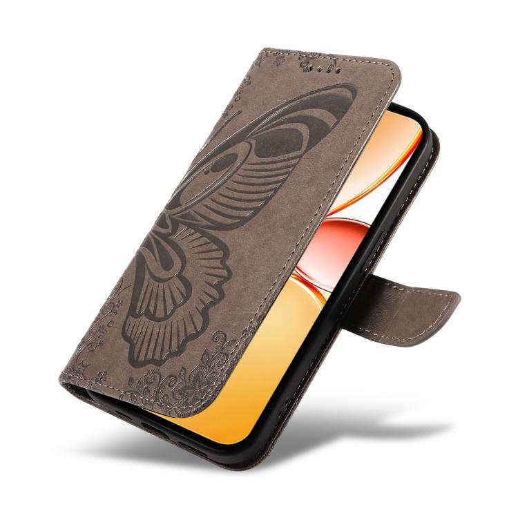 For Realme C85 Pro 4G Swallowtail Butterfly Embossed Leather Phone Case
