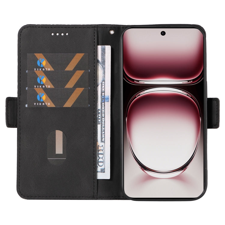For OPPO Reno12 Pro 5G Global Dual-color Rhombic Lattice Leather Phone Case