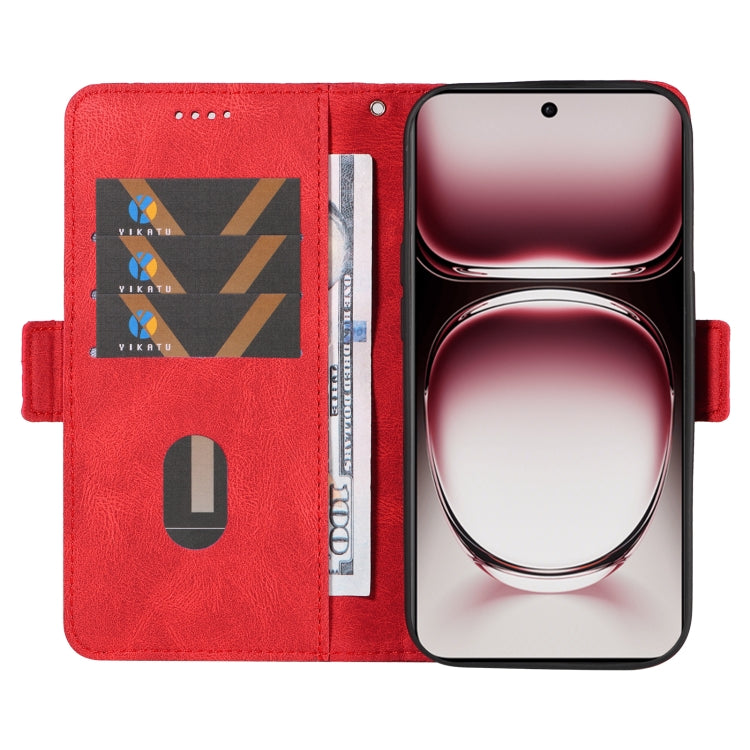 For OPPO Reno12 Pro 5G Global Dual-color Rhombic Lattice Leather Phone Case