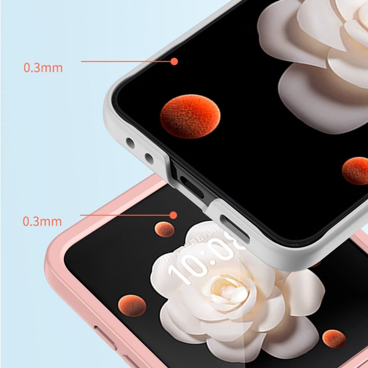 For Honor Magic V Flip Gradient Color Skin Feel PC Full Coverage Shockproof Phone Case