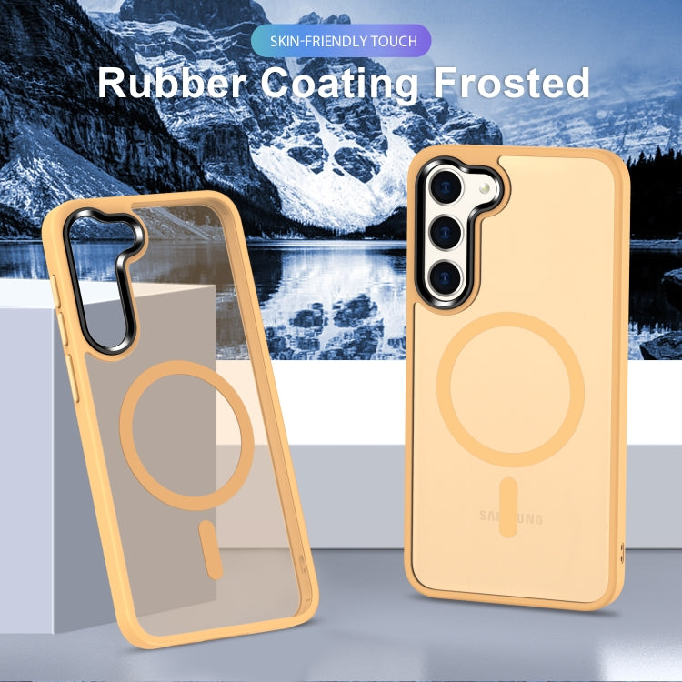 For Samsung Galaxy S23 5G MagSafe Magnetic Skin Feel Frosted Phone Case