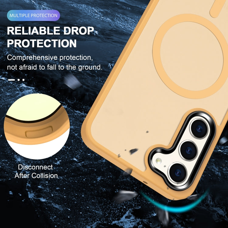 For Samsung Galaxy S23 5G MagSafe Magnetic Skin Feel Frosted Phone Case