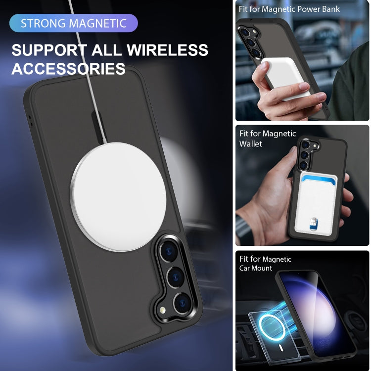 For Samsung Galaxy S23 5G MagSafe Magnetic Skin Feel Frosted Phone Case