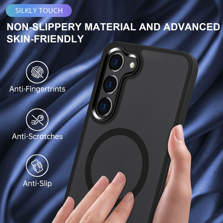 For Samsung Galaxy S23 5G MagSafe Magnetic Skin Feel Frosted Phone Case