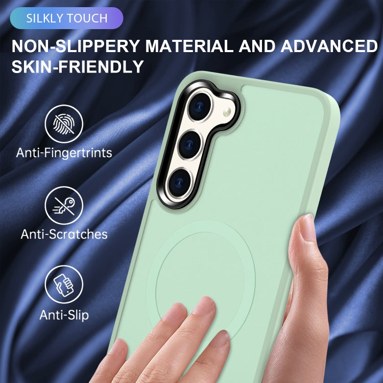 For Samsung Galaxy S23 5G MagSafe Magnetic Skin Feel Frosted Phone Case