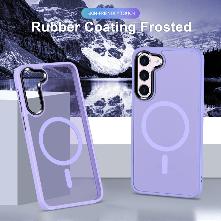 For Samsung Galaxy S23 5G MagSafe Magnetic Skin Feel Frosted Phone Case
