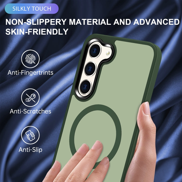 For Samsung Galaxy S23 5G MagSafe Magnetic Skin Feel Frosted Phone Case